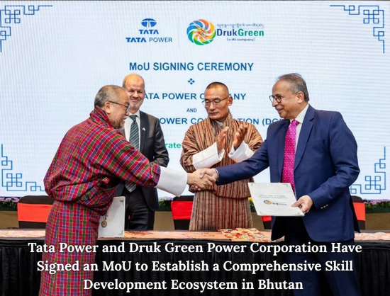 Tata Power and DGPC Partners to Build Skill Development Ecosystem for Bhutan’s Clean Energy Sector