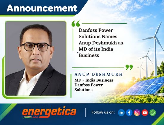 Danfoss Power Solutions Appoints Anup Deshmukh as India MD
