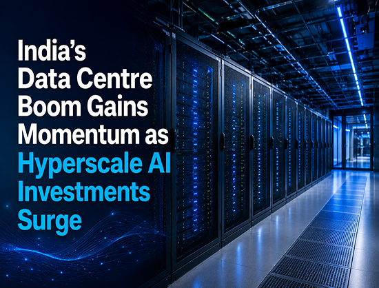 India&rsquo;s Data Centre Capacity Quadruples to 1.7 GW, Driven by AI and Cloud Demand