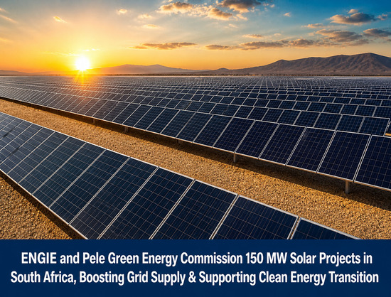 Engie and Pele Solar Projects Add 150 MW to South Africa’s Grid