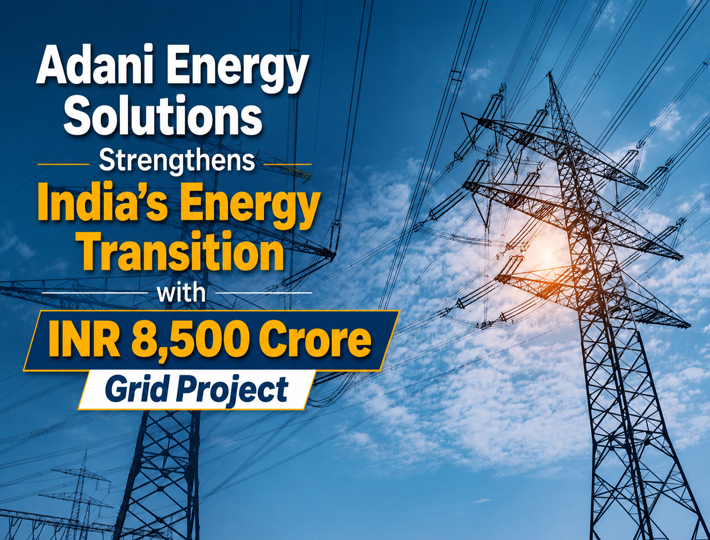 Adani Energy Solutions Wins INR 8,500 Crore Transmission Project to Power Green Hydrogen Hub in Andhra Pradesh