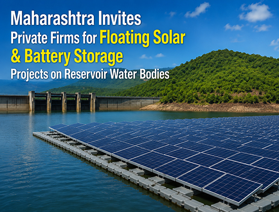 Maharashtra Invites EOI for Floating Solar-BESS Project on Veer Reservoir Under PPP Model