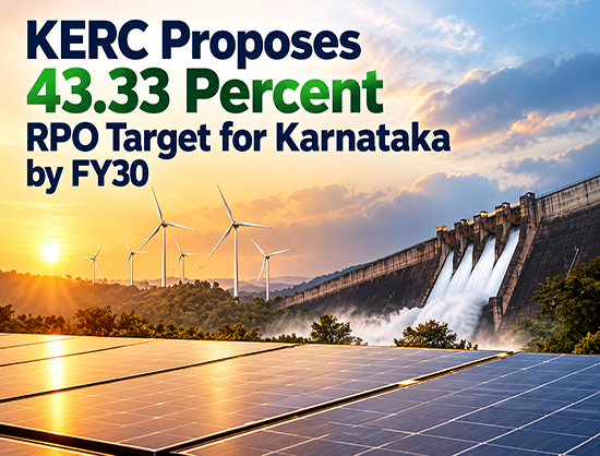 Karnataka Proposes Raising RPO Target to 43.33 Percent by FY30