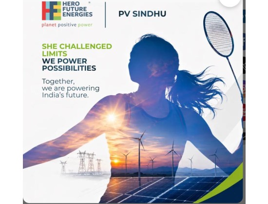 Hero Future Energies Appoints PV Sindhu as Brand Ambassador
