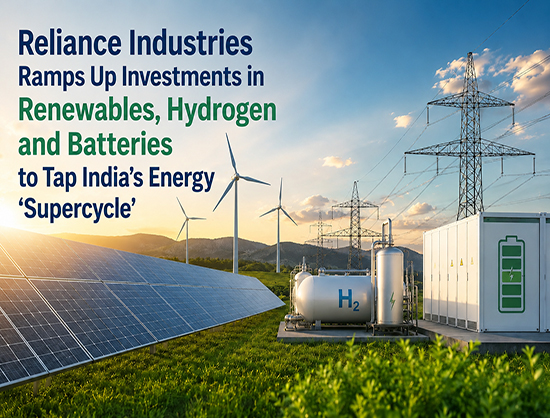 Reliance Unveils Comprehensive Clean Energy Strategy Amid India&rsquo;s Energy 'Supercycle'
