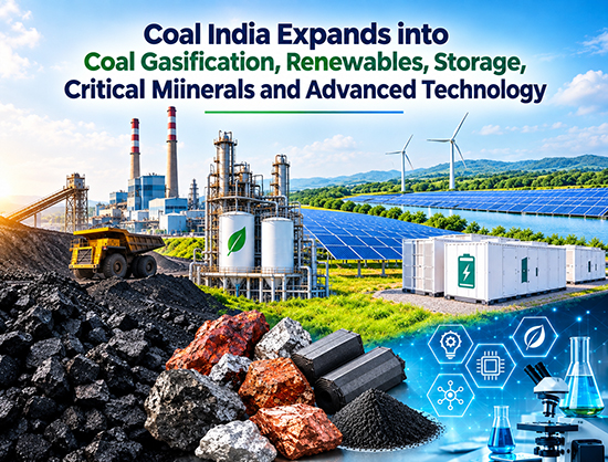 Coal India Expands into Renewables, Storage, Critical Minerals