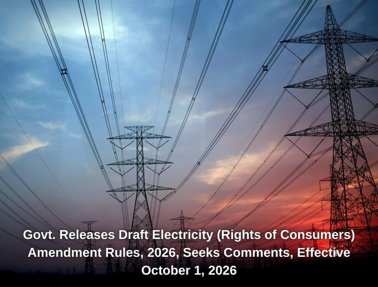 MoP Releases Draft Electricity Consumer Rights Rules 2026, Proposes Demand Response, ToD Tariffs