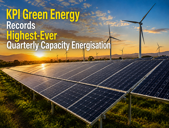 KPI Green Energy Energises Over 630 MW DC Capacity in Three Months