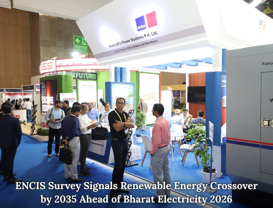 Nearly 75 Percent of Energy Professionals Expect Renewables to Surpass Coal by 2035: ENCIS Survey