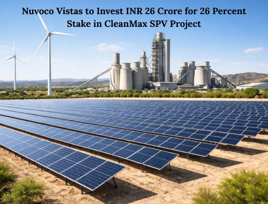 Nuvoco Vistas to Invest INR 26 Crore in CleanMax SPV for Hybrid Renewable Project