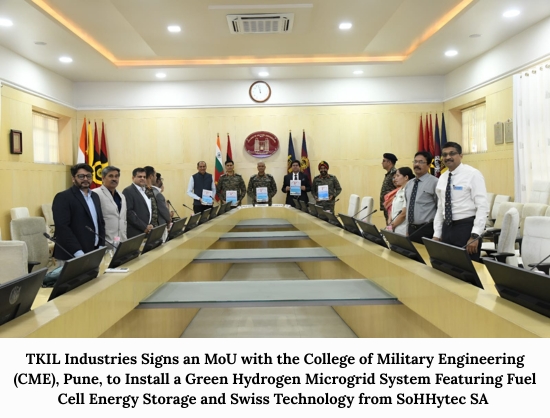 TKIL Industries Partners with CME Pune to Deploy Green Hydrogen Microgrid for Off-Grid Energy Applications