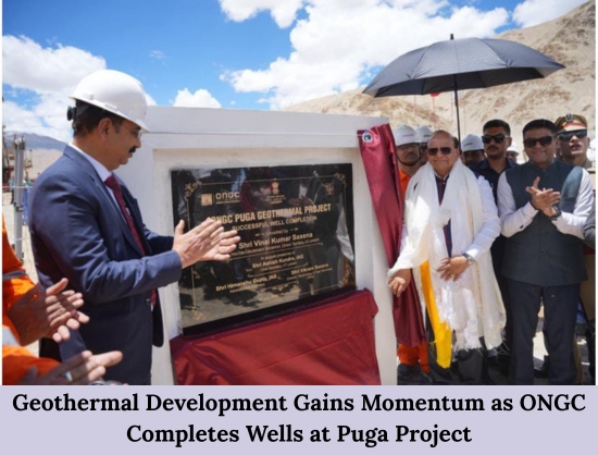 ONGC Energy Centre Completes Geothermal Wells at Puga