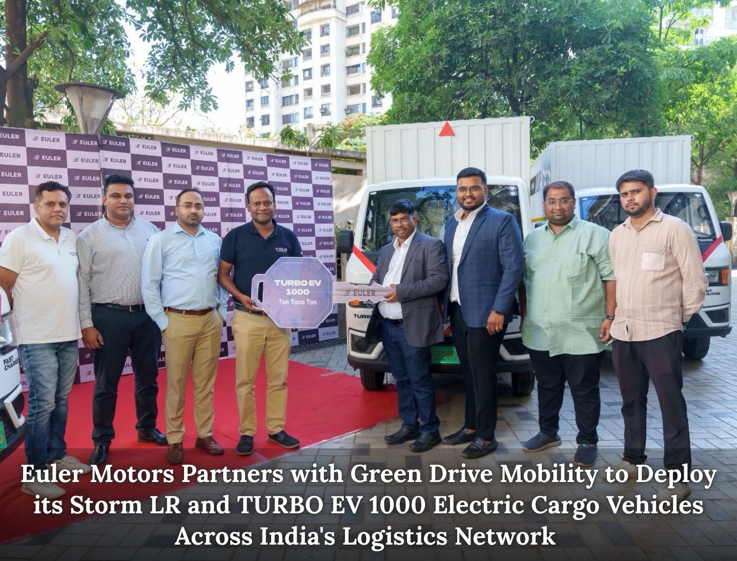 Euler Motors Partners with Green Drive Mobility to Accelerate Electric Logistics Across India